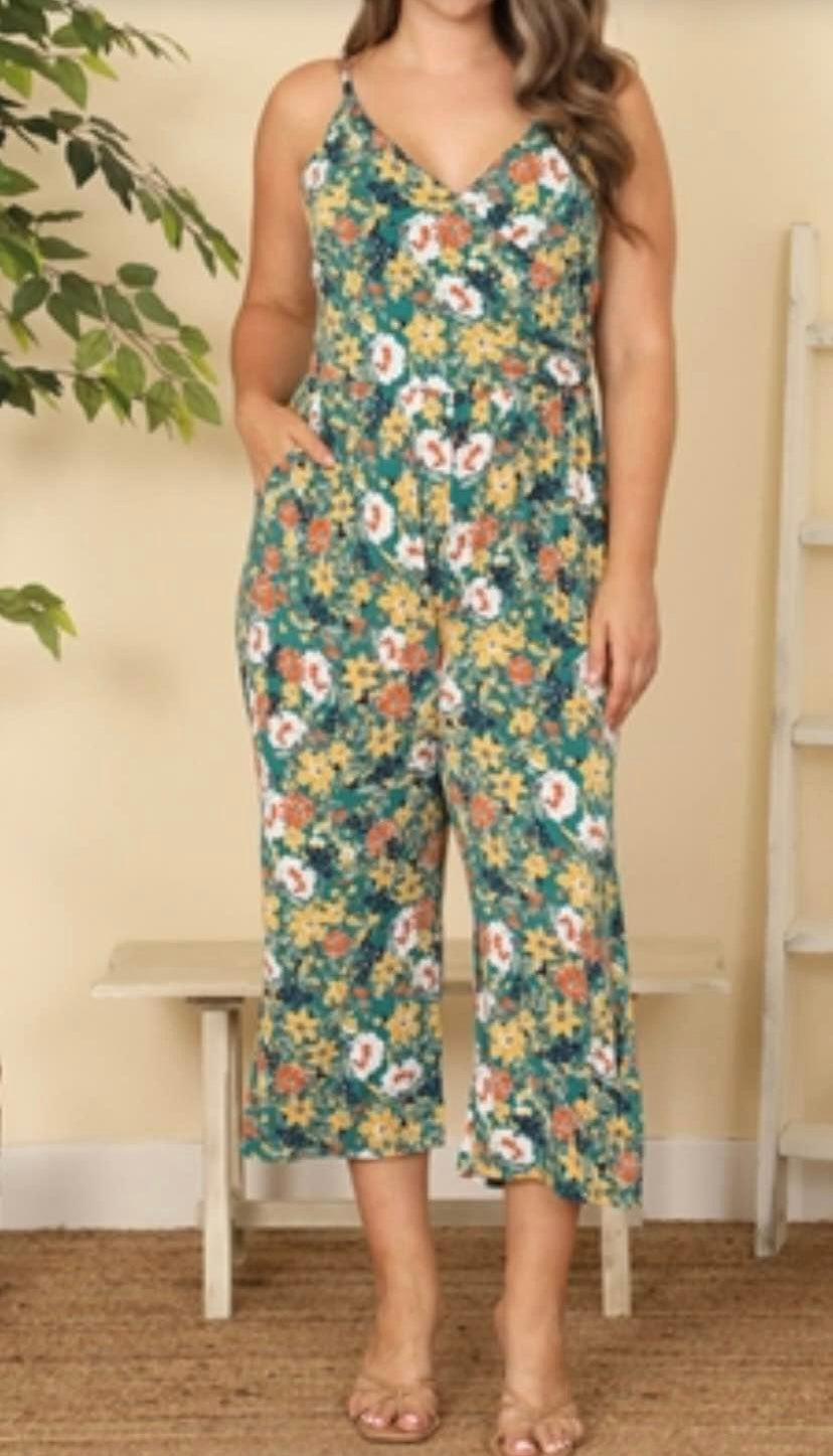 Floral Jumpsuit