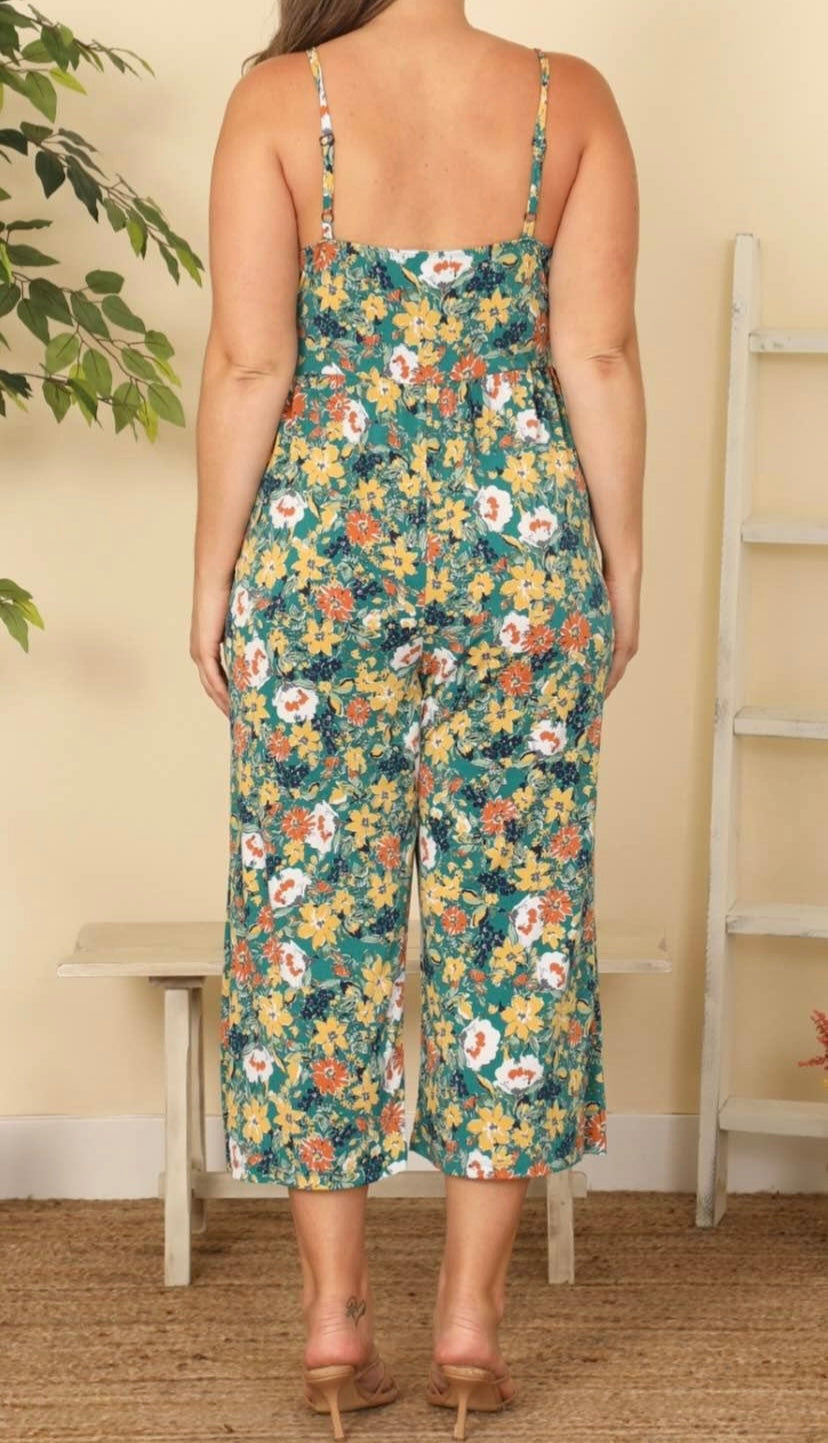 Floral Jumpsuit